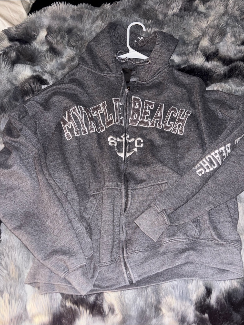 myrtle beach zip up hoodie